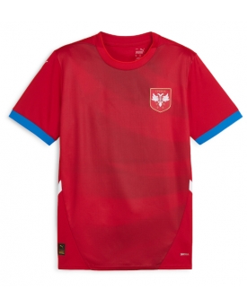 Serbia Maglia Gara Casa Repliche Europei 2024